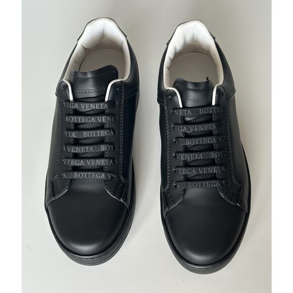 NIB $690 Bottega Veneta Men\'s Calf Leather Black Sneakers 7.5 US (40.5) 578298 main image 7